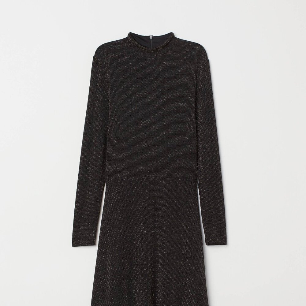H&M Glittery Jersey Dress